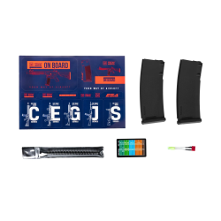 Specna Arms M4 SA-F05-RL FLEX BLDC HAL ETU M-Lok Light Ops Gen.2 Noir 130BBs 1.3J