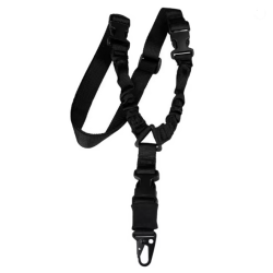 ACM Sangle 1 Point Bungee Double Détachement Rapide Black