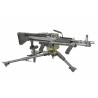 BattleAxe Tripod Replica M60/M122 Machine Gun Steel Black