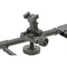 BattleAxe Tripod Replica M60/M122 Machine Gun Steel Black
