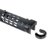 5KU Handguard Long AK Tubular Alu Black AEG/GBBR