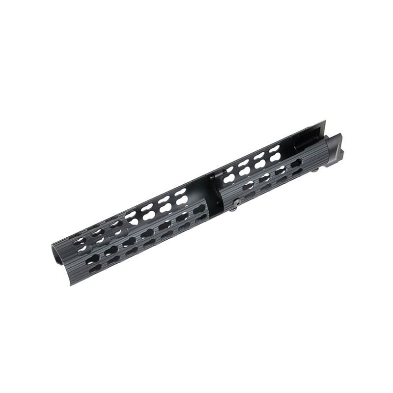 5KU Handguard Long AK Tubular Alu Black AEG/GBBR