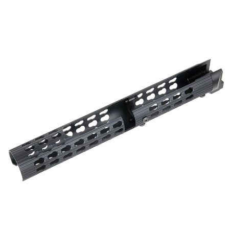 5KU Handguard Long AK Tubular Alu Black AEG/GBBR