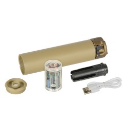 5KU Silencieux Traceur US.SOCOM RC2 5.56 Tan Spitfire