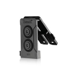 Amomax Adaptateur Molle & Ceinture Holster rotatif Noir