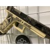 GS2.0 Custom Spartan JS Tactical G34 Polymere Beige/Marron Gaz 25BBs 1J