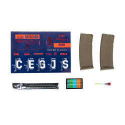 Specna Arms M4 SA-F05-RL FLEX BLDC HAL ETU M-Lok Light Ops Gen.2 Half-Tan 130BBs 1.3J