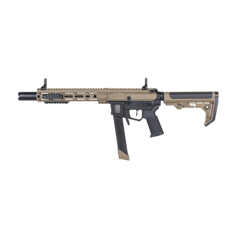 Specna Arms SA-FX02 FLEX BLDC SMG / HAL ETU Gen.2 Half-Tan 100BBs 1.3J