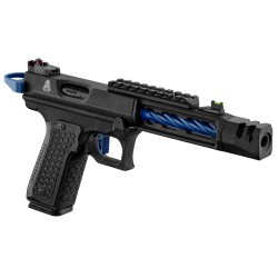 Lancer Tactical CTHULHU GBB Gaz Noir/Bleu 24BBs 1J
