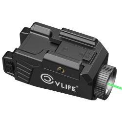 ACM Lampe & Laser Vert Compact Nylon GBB CVLIFE 600 Lumens USB