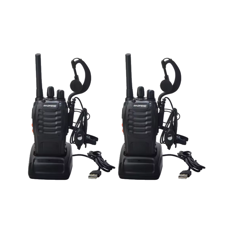 Baofeng Talkie Walkie BF-88E 16Ch 466Mhz (2 Piéces) USB