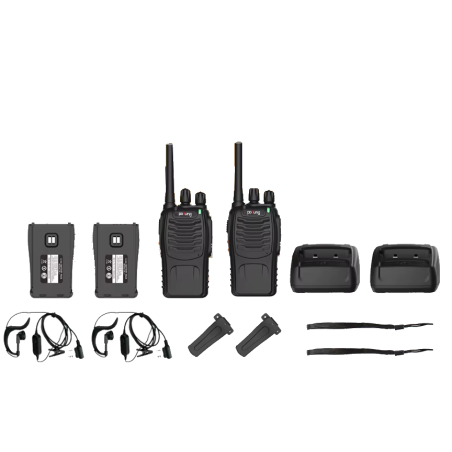 ACM Pofung Talkie Walkie PT88E 16Ch 466Mhz (2 Piéces) USB