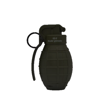 ACM Grenade Réutilisable Spring Type: 82-2 ABS Black