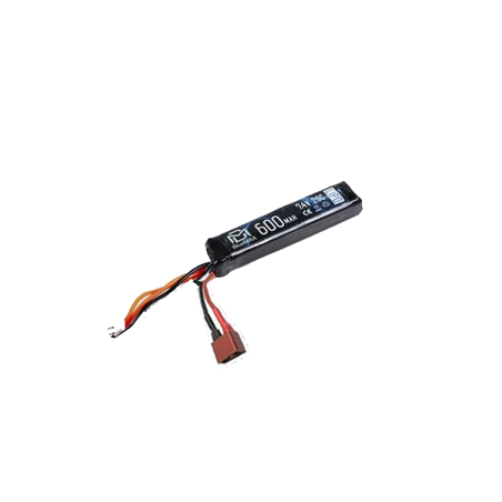 Lipo 7.4V 600Mah Dean 20C Stick