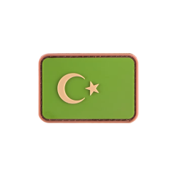 JTG Patch Turkey Flag Rubber Green