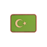 JTG Patch Turkey Flag Rubber Green