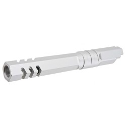 5KU Outer Barrel Hi-Capa Marui 5.1 GBB Type:2 M11CW Alu Silver