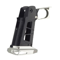 5KU Grip Marui Hi-Capa GBB CNC Aluminum Type:7 Black