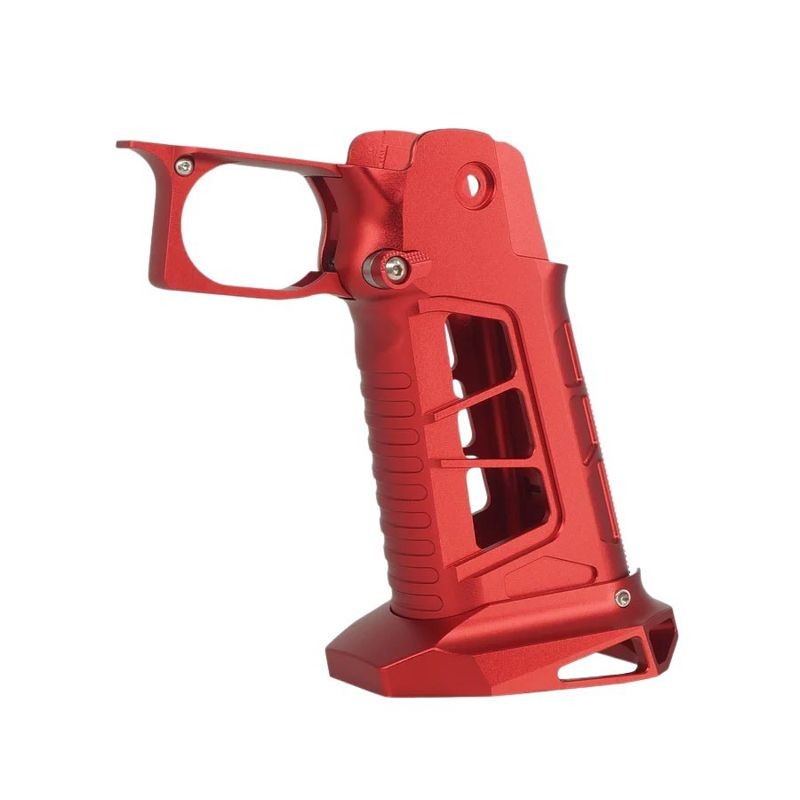 5KU Grip Marui Hi-Capa GBB CNC Aluminum Type:7 Red