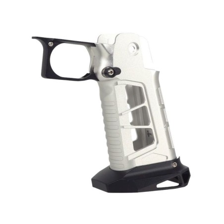 5KU Grip Marui Hi-Capa GBB CNC Aluminum Type:7 Silver