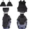 ACM Gilet Tactique Body Armor MVD/OTV Mastodonte - Démineur Black