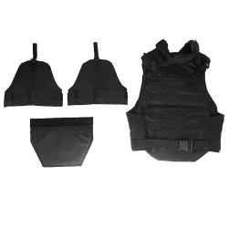ACM Gilet Tactique Body Armor MVD/OTV Mastodonte - Démineur Black