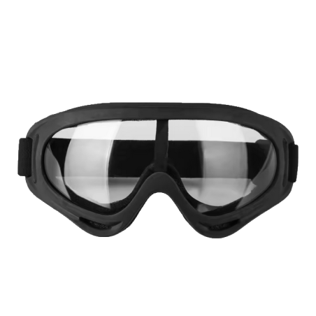 ACM Masque Réglable X400 Clear/Noir