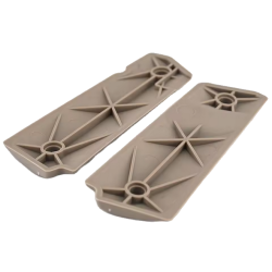 ACM Grip / Plaquettes 1911 Type MP MOE Tan