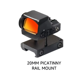 ACM Red Dot RMR Romeo-X Noir Montage Glock / Picatinny Rét:Rouge