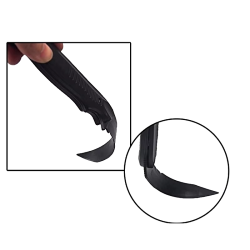 ACM Réplique Couteau Entrainement Noir ABS Souple avec Sangle