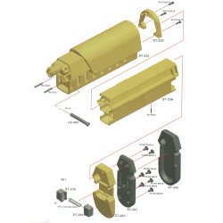 Ares GSG G14 Crosse Tan ABS (Reconditionné)
