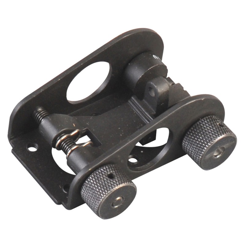 A&K Mire Arrière Aluminium M249 AEG Black  	    	