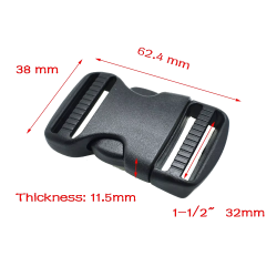 ACM Clip Male / Femelle 38mm