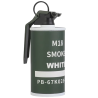 ACM Grenade Fumigène M18 Smoke White ABS Factice
