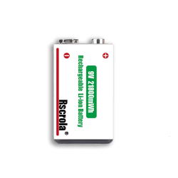 ACM Pile 9V 21800mWh USB Rechargeable Li-ion