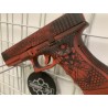 GS2.0 Custom Deadpool JS Tactical G17 Gen.3 Gaz Noir/Rouge 25BBs 1J