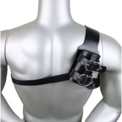 ACM Fourreau / Holster PU Noir Type: Cosplay