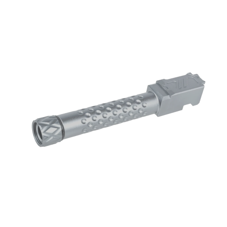 5KU Outer Barrel Umarex G19 Gen.3 GBB Type: WE/TM/KJW Alu Gris