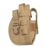 ACM Holster Nylon 600D Droitier Universel Ceinture / Molle Tan