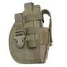 ACM Holster Nylon 600D Droitier Universel Ceinture / Molle OD