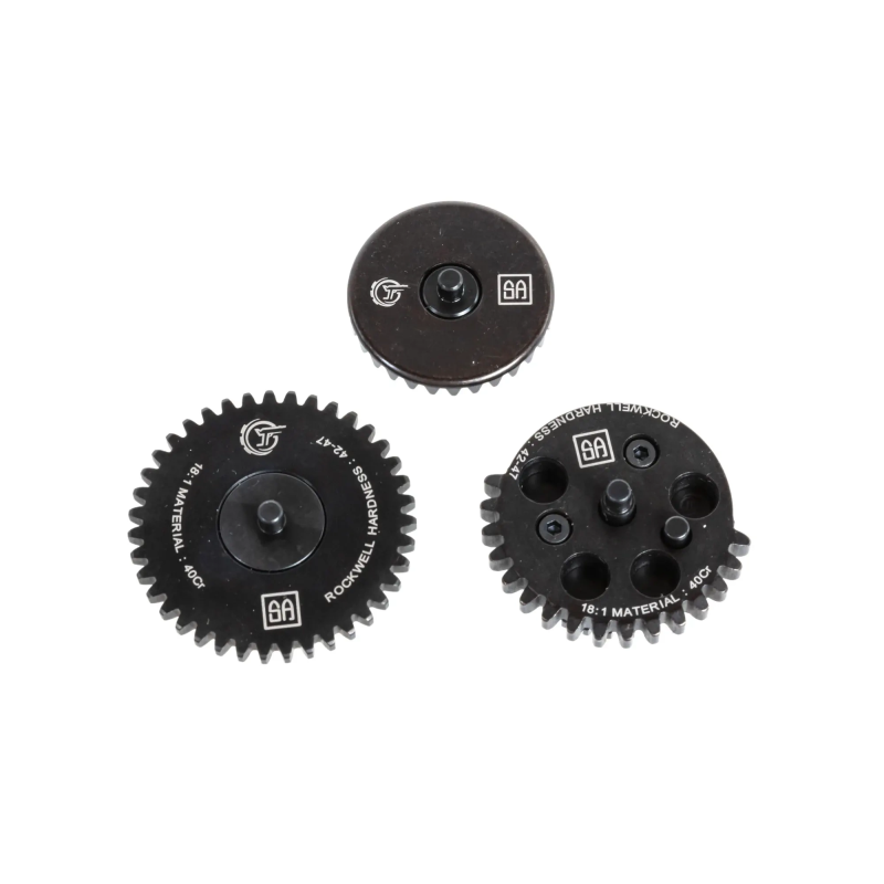 Specna Arms Kit Pignons Oblivion 18:1 Acier CNC Synchro Améliorée