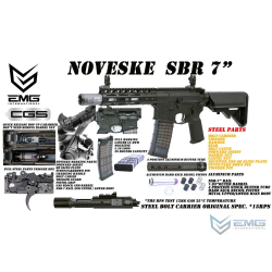 Cyma / EMG M4 CGS PDW 7" Noveske Bk GBBR 30BBs 1J