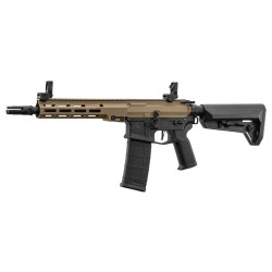 Lancer Tactical M4 LT-44 Stalker NSR M-Lok 8" Bi Ton 120BBs 1.3J + Pack Batterie