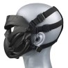 NON CONFORME ACM Masque Tactique ZL3 Skull Noir / Lens Clear ABS