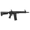 Lancer Tactical M4 LT-44 Gen.2 Stalker NSR M-Lok 8" Black 120BBs 1J + Pack Batterie