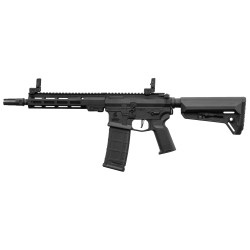 Lancer Tactical M4 LT-44 Gen.2 Stalker NSR M-Lok 8" Black 120BBs 1J + Pack Batterie