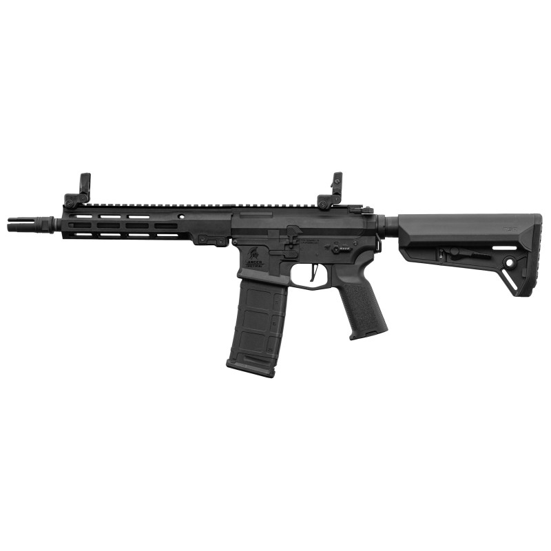 Lancer Tactical M4 LT-44 Stalker NSR M-Lok 8" Black 120BBs 1.3J + Pack Batterie