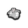 JTG Micro Bunny Rubber Patch PVC Kiss My Soft Ass 3.8x3.6cm