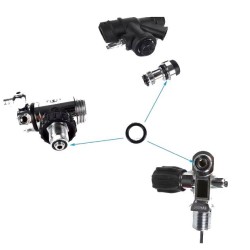 ACM Joint torique Caoutchouc 12.4x2.6mm Din