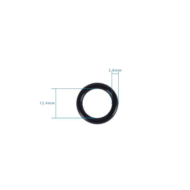 ACM Joint torique Caoutchouc 12.4x2.6mm Din